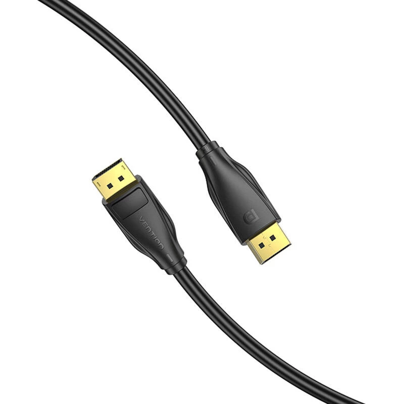 DisplayPort 1.4 laidas Vention HCDBI 3m, 8K 60Hz/ 4K 120Hz (juodas)
