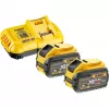 Baterijų įkroviklis DeWALT DCB118Y2T-QW ličio jonų 12 Ah