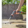 Komfortinė valymo purškimo pistoletas ecoPulse, purškimo pistoletas pilka/oranžinė