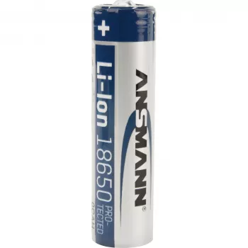 ANSMANN - Baterija 18650 - Li-Ion - 2600 mAh - 9,36 Wh - Sidabrinė (1307-0000)