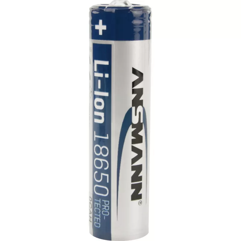 ANSMANN - Baterija 18650 - Li-Ion - 2600 mAh - 9,36 Wh - Sidabrinė (1307-0000)