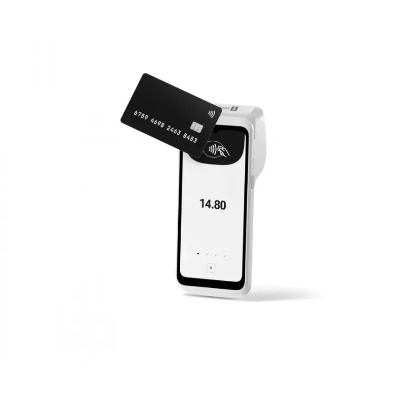 Mokėjimo terminalas „SumUp Payment Terminal“, gamintojas „SumUp“, rankinis kortelių skaitytuvas (modelis RDR-SAT-009)