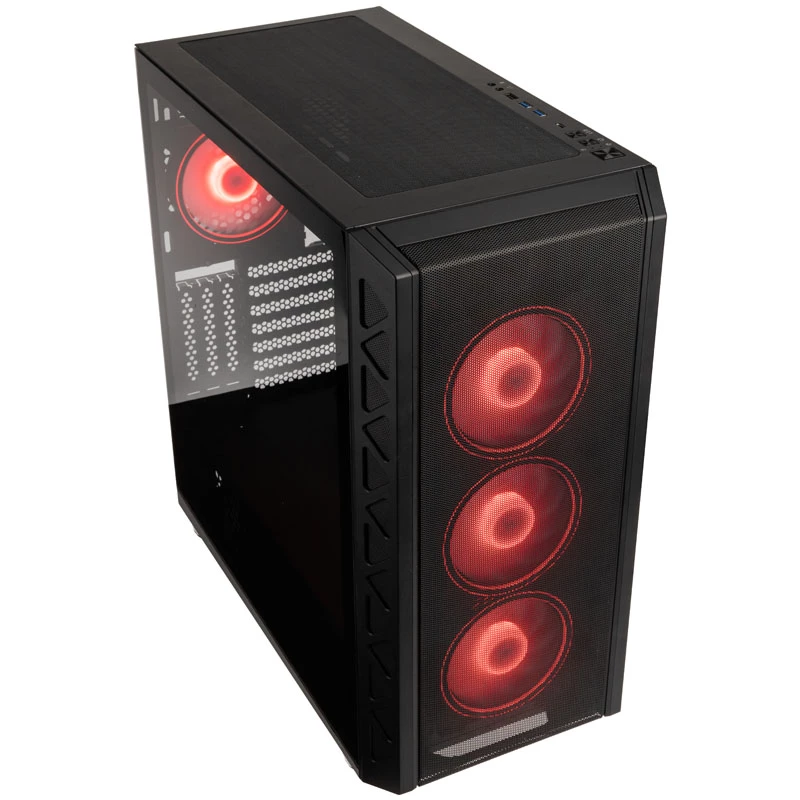 PC Case Kolink Citadel Mesh ATX ARGB Midi-Tower – juoda, ATX vidutinio bokšto formos faktorius