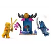 LEGO NINJAGO Arin mūšio mecha veiksmo figūrėlė, ninja žaislas berniukams, mergaitėms ir vaikams nuo 4 metų, Dragons Rising rinkinys su Arin minifigūrėle ir mini Kata