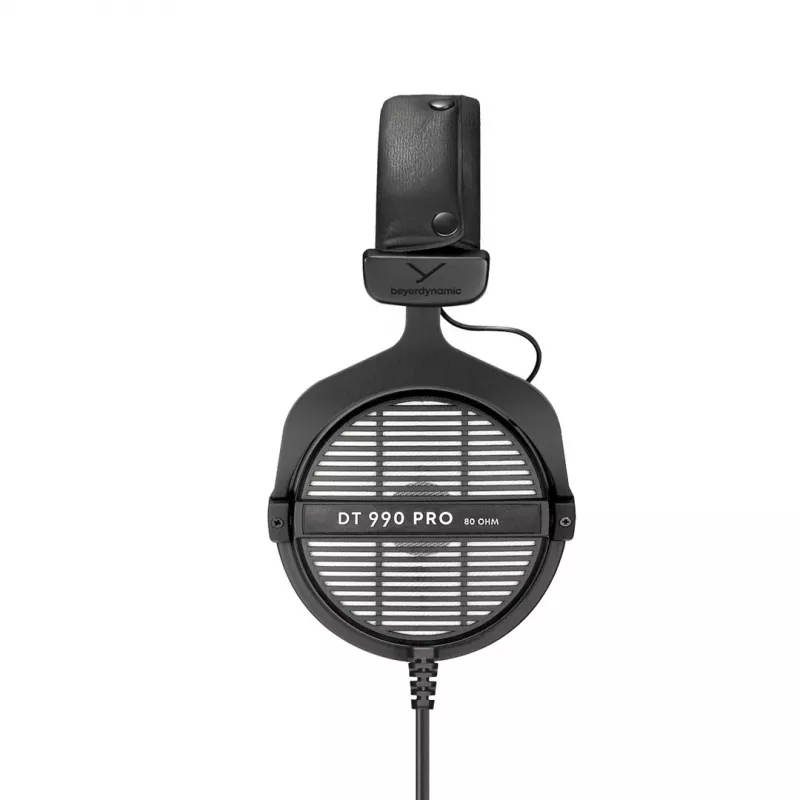Studijinės ausinės Beyerdynamic DT 990 PRO 80 Ω, laidinės, ausis dengiančios, 3 m laidas, juodos