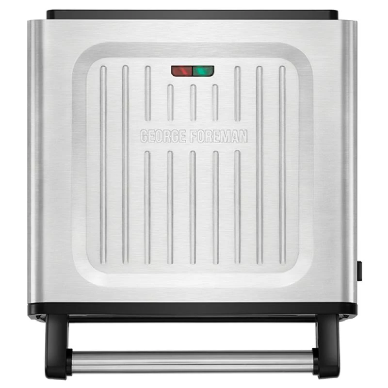Kontaktinė kepsninė George Foreman 28000 — nerūdijantis plienas, stačiakampė, 1500 W