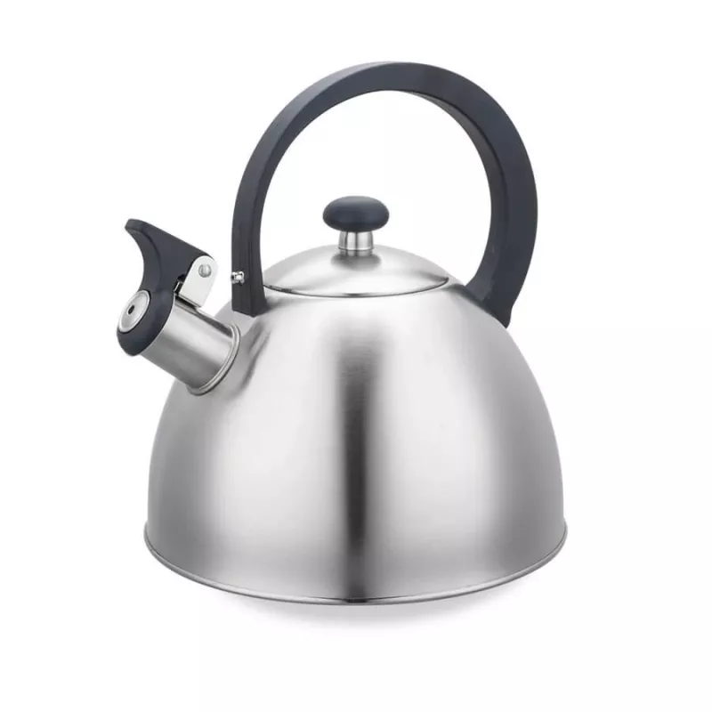 Virdulys Maestro MR1302 nerūdijančio plieno 2,5 l, tinkamas indukcijai, atverčiamas švilpukas, juoda rankena
