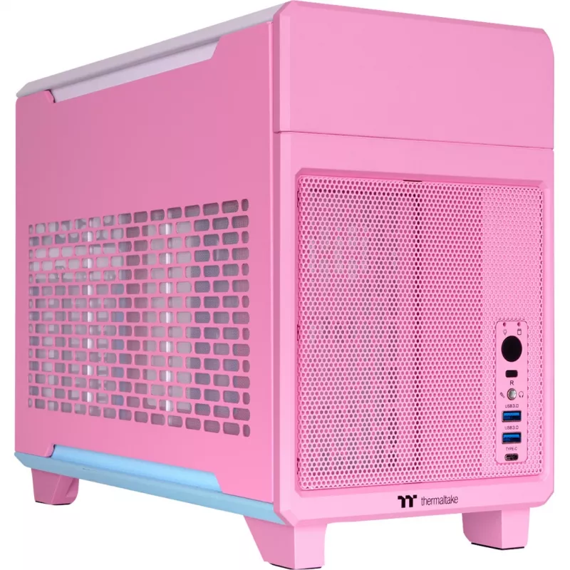 Kompiuterio korpusas Thermaltake TR100 Bubble Pink ATX