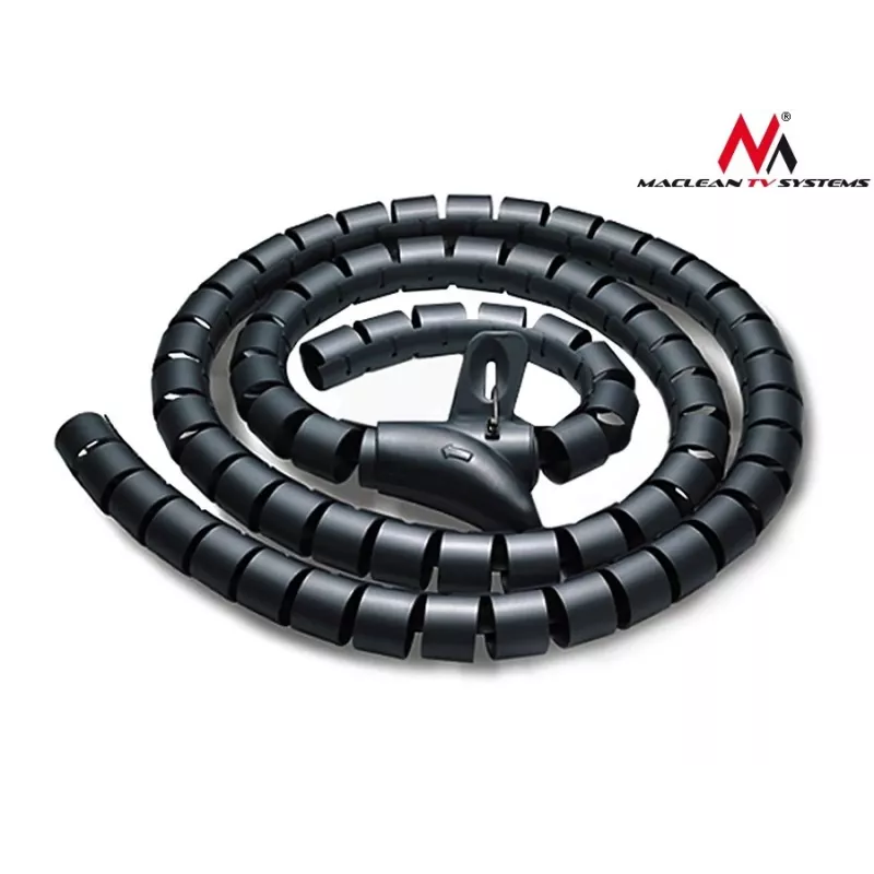 Kabelių tvarkymo įvorė MACLEAN 2 m × 25 mm, elastingas polipropilenas, vielų apsauga