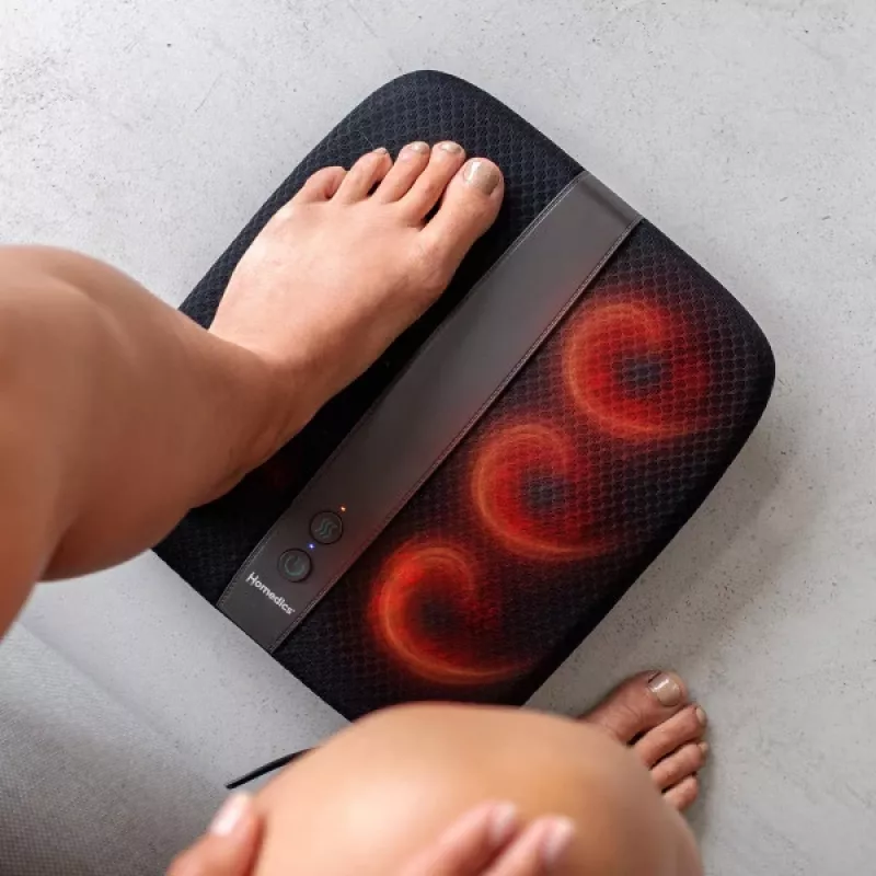 Pėdų masažuoklis HoMedics FM-TS12H-EU Shiatsu Deluxe su šildymo ir minkymo funkcijomis
