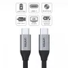 UNITEK C14091ABK USB laidas USB 3.2 Gen 2 2m USB C juodas