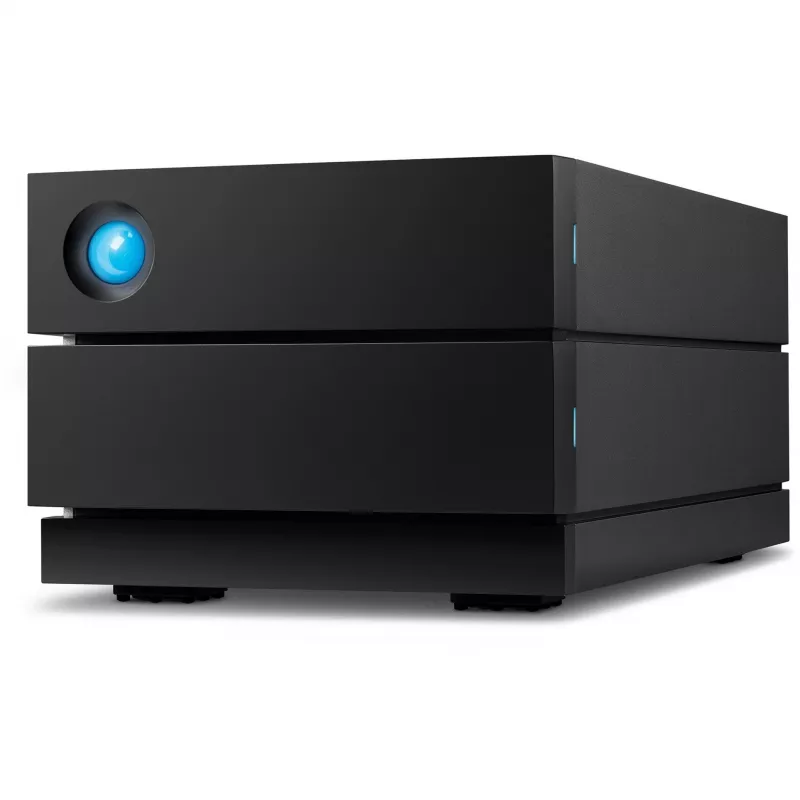 Stalinis RAID HDD masyvas SEAGATE LaCie 2big Raid USB‑C 40TB — 2 dėklų, HDD, USB‑C