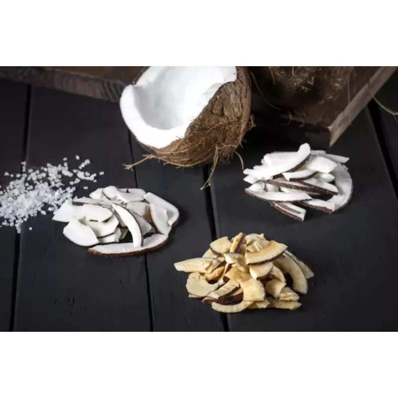 Džiovintas kokosas Eco fresh foods 100 g – smulkintas džiovintas kokosas, 100 g pakuotė