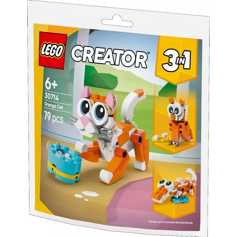 Blocks Creator 30714 Oranžinė Katė