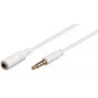 Microconnect IPOD001 garso kabelis 1,5 m 3,5 mm baltas