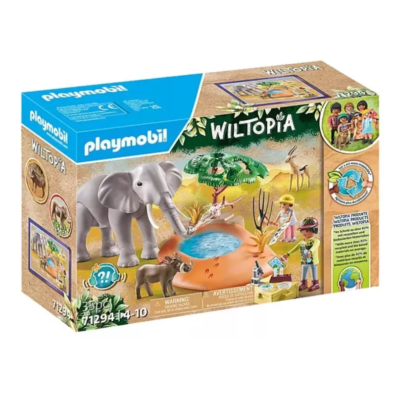 Wiltopia - dramblys prie vandens telkinio