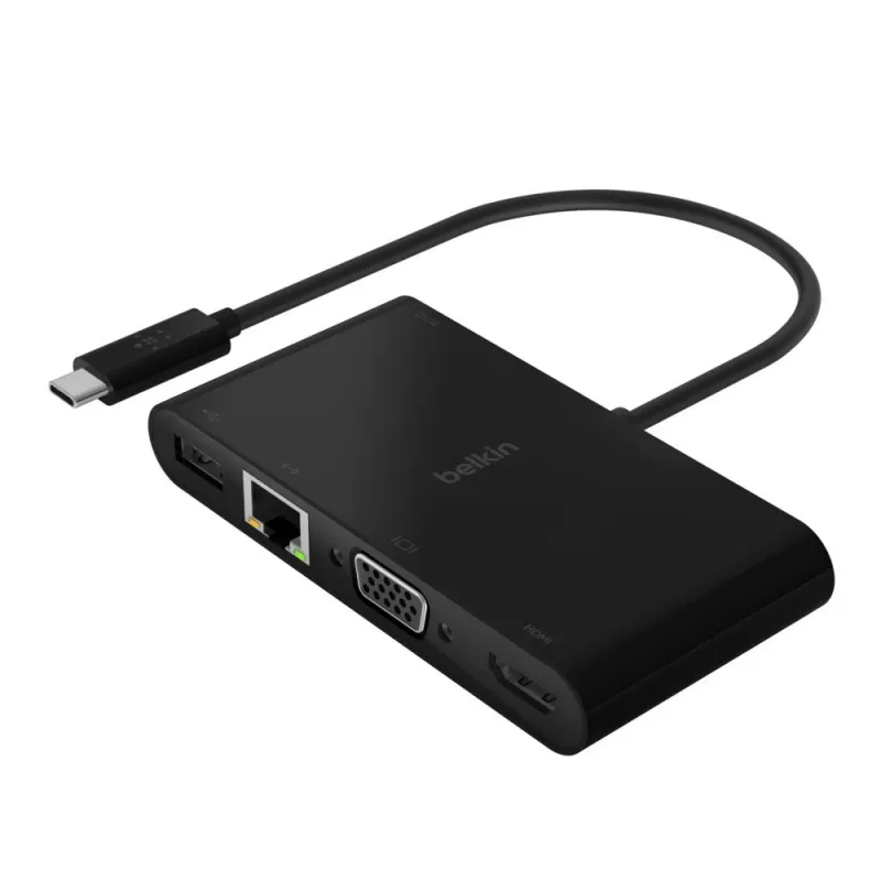 Belkin USB-C multimedijos ir įkrovimo adapteris