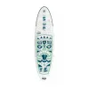 FunWater SUP irklenčių lenta SUPFW05D Tiki (žalia)