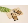 Apsauginis telefono dėklas Man and Wood Galaxy Note 20 — terra Juoda