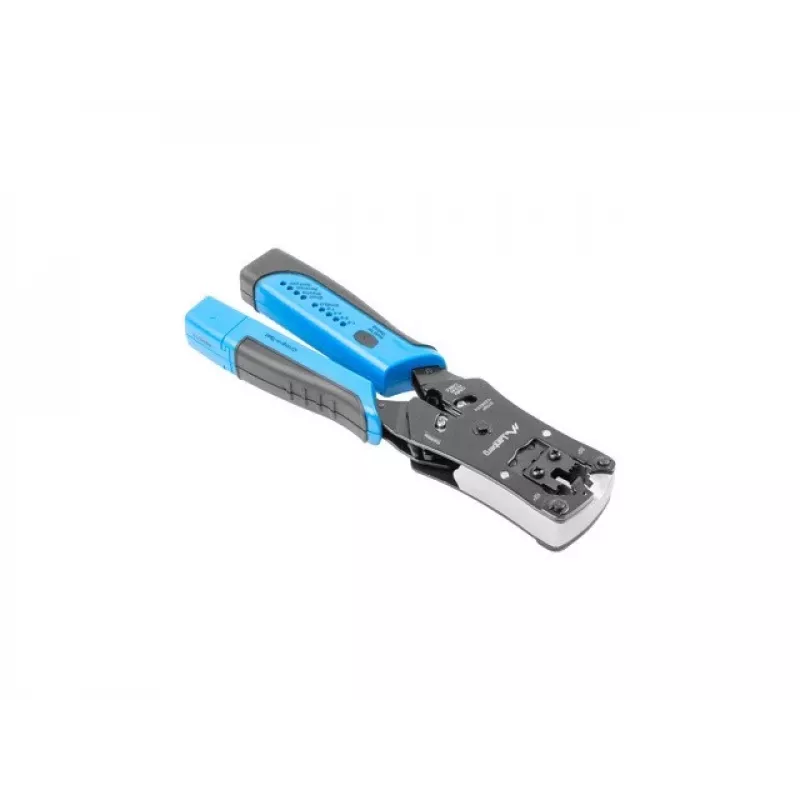 Lanberg NT-0203 kabelių užspaudimo įrankis Užspaudimo įrankis Juoda, Mėlyna