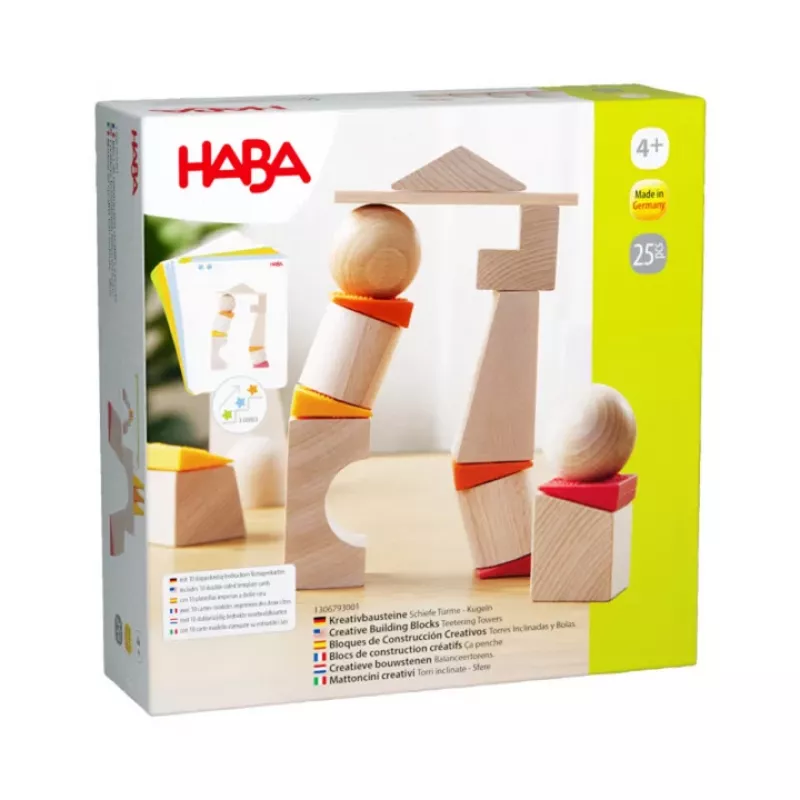 Haba Creative Building Blocks Leaning Towers - Balls