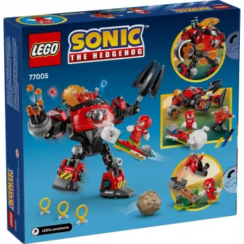 LEGO konstruktorius Sonic the Hedgehog 77005 Knuckles vs Dr Eggman Egg Crusher Mech, 350 dalių, amžius 8+