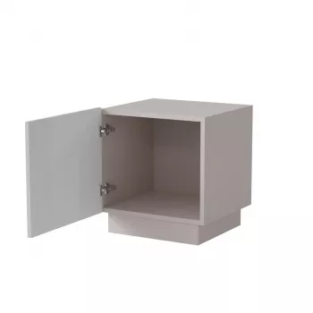 Naktinių staliukų rinkinys Cama meble LIVERTI 2 vnt., 45×42×47 cm, kašmyro spalvos, MDF ir medžio drožlių plokštė