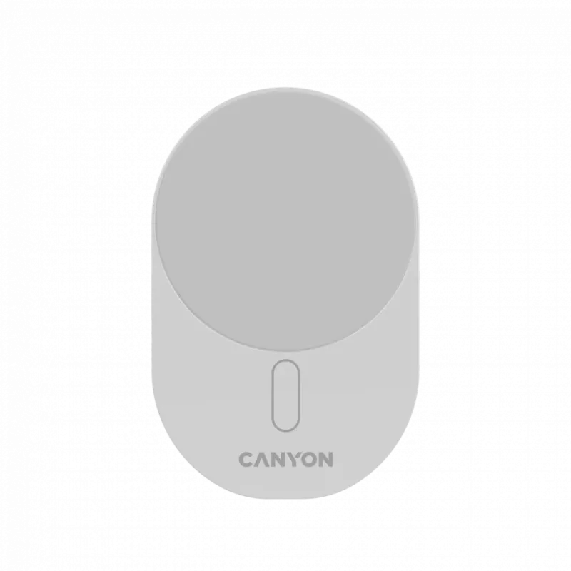 CANYON automobilinis įkroviklis OnGrip 105 15W Qi2 belaidis baltas