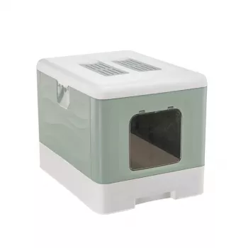 FERPLAST Sahara Green - kačių tualeto dėžutė - 52 x 39 x 40cm