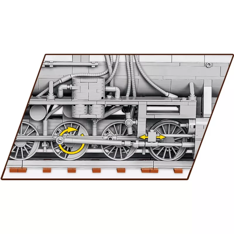 Statybiniai blokeliai COBI Kriegslokomotive Baureihe 52 2476 vnt.