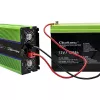 Automobilinis inverteris Qoltec Monolith 6000 W žalias 12 V