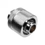 Alphacool Eiszapfen tiesus jungiklis G1/4 col. AG į 16/10 mm - chromo sidabrinis