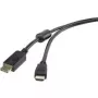 DisplayPort į HDMI vaizdo ir garso laidas Renkforce 1.8 m – Skaitmeninis ryšys iš DP šaltinio į HDMI ekraną