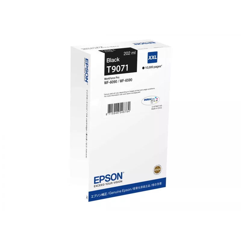 Epson C13T90714N rašalo kasetė 1 vnt. Originali juoda