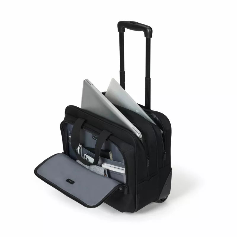 Nešiojamojo kompiuterio lagamino tipo krepšys DICOTA Top Traveller Eco BASE 13-16 D31985-RPET