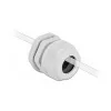 kabelis Gland DeLOCK 60388 pilkas plastikinis 2 vnt.