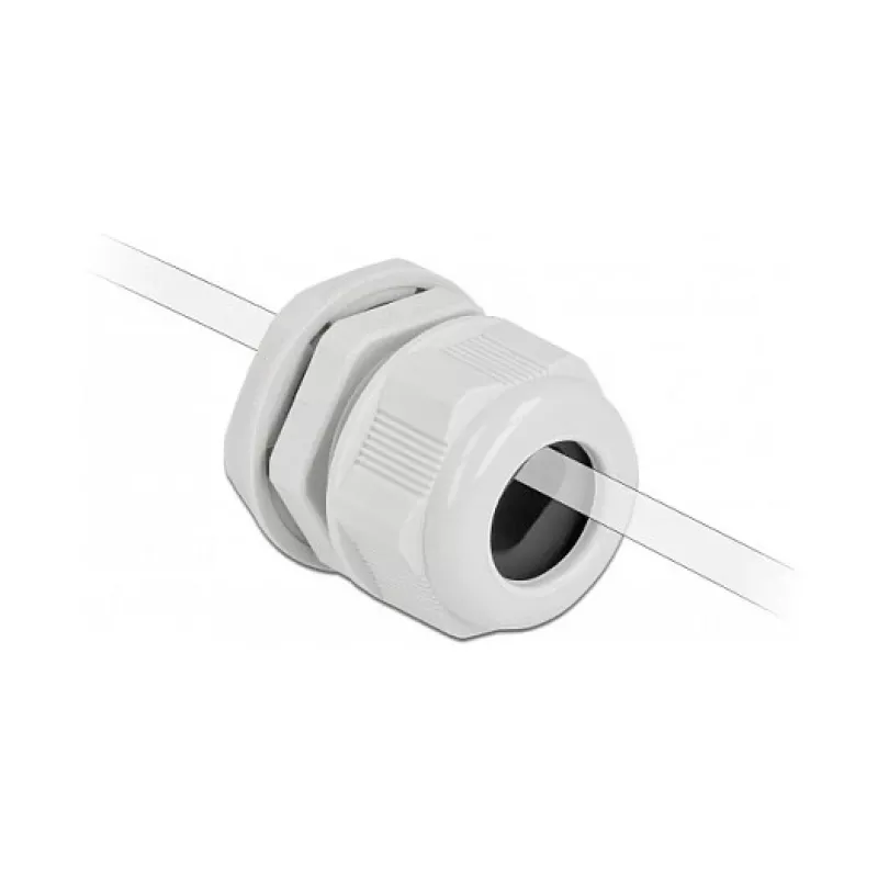 kabelis Gland DeLOCK 60388 pilkas plastikinis 2 vnt.