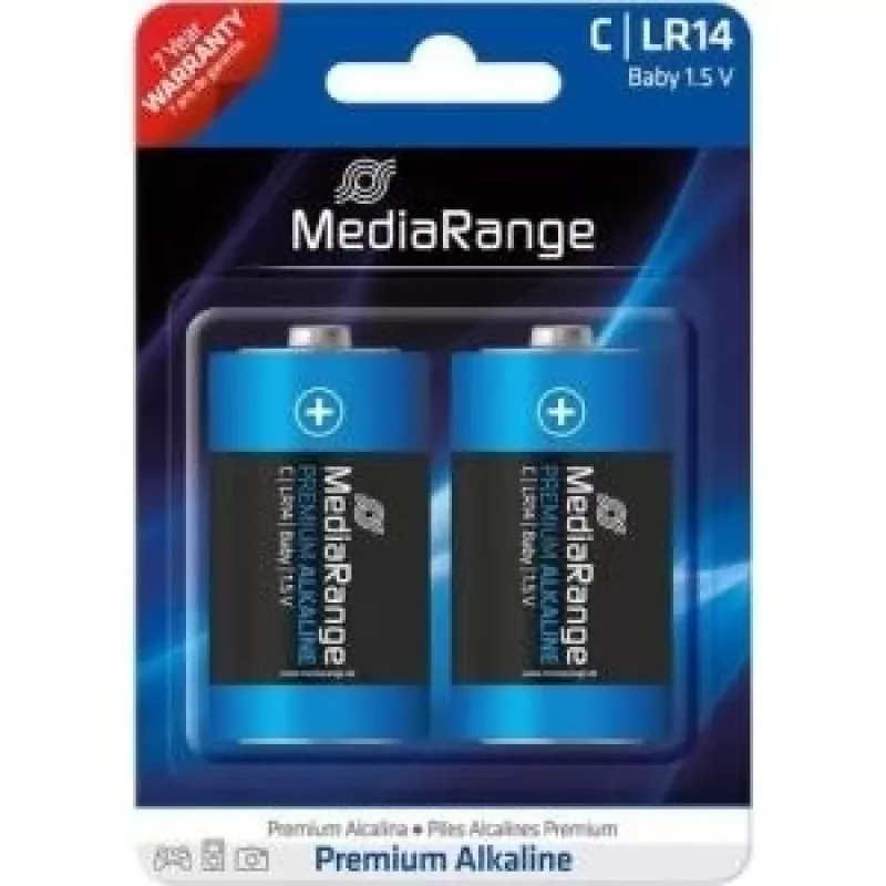 MediaRange Premium - Baterija 2 x LR14 / C tipo - šarminė - 5960 mAh (MRBAT 108)