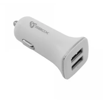 Maitinimo adapteris SBOX DD-CC-224-W baltas — SBOX nešiojamų įrenginių įkroviklis