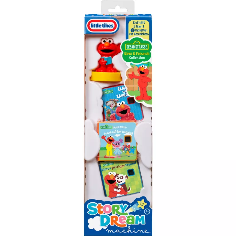 Little Tikes Story Dream Machine - Sesame Street Elmo & Friends kolekcija, audio knyga