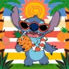 Vaikiška dėlionė Ravensburger Disney Stitch — 3 x 49 dalys, tinkama vaikams