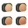 Filtrų rinkinys Sunnylife, skirtas DJI Mini 4 Pro — Neutralaus tankio ir poliarizacinis 4 lęšiai (ND8, ND16, ND32, ND64)