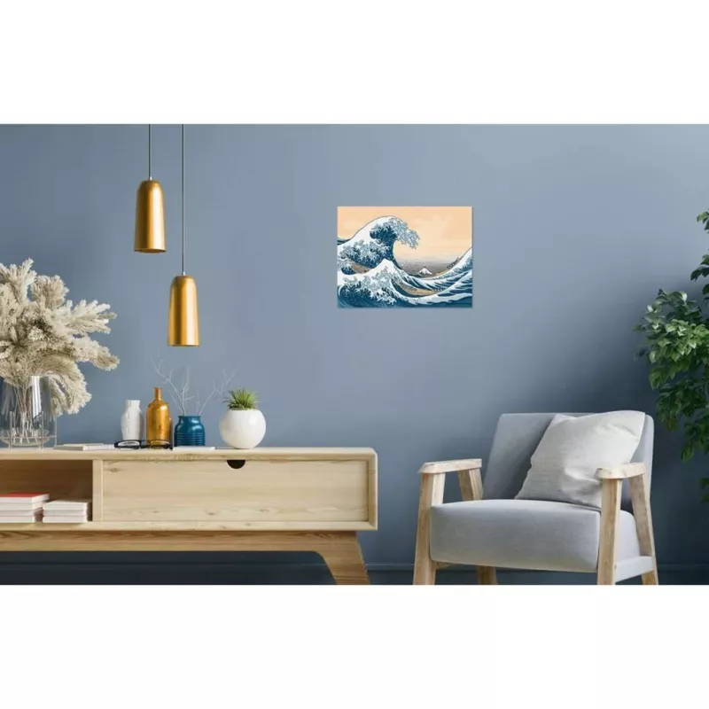Tapybos rinkinys „Ravensburger CreArt ART Collection The Great Wave Hokusai 23690“ – piešimo pagal skaičius meninis rinkinys