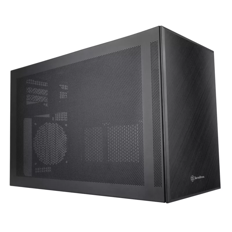 SilverStone SST-SG17B Micro-ATX / Mini ITX korpusas – juodas