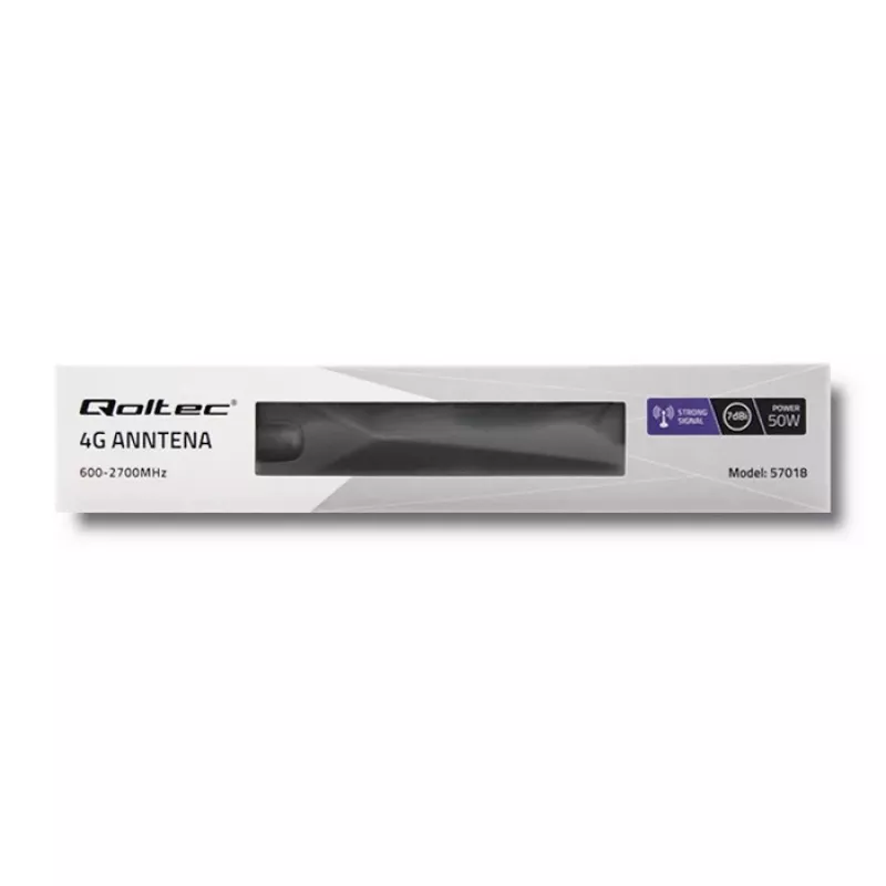 Qoltec 57018 4G LTE visakryptė antena | 7dBi | Vidaus