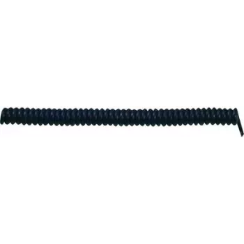 LappKabel Coiled Cable X05VVH8-F 300 mm / 900 mm 5 x 0,75 mm² Juoda 73222341 1 vnt. (73222341)