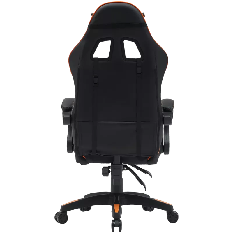 Žaidimų kėdė CANYON Core SGCH2 Juoda Oranžinė — ergonomiškas dizainas, reguliuojamas aukštis