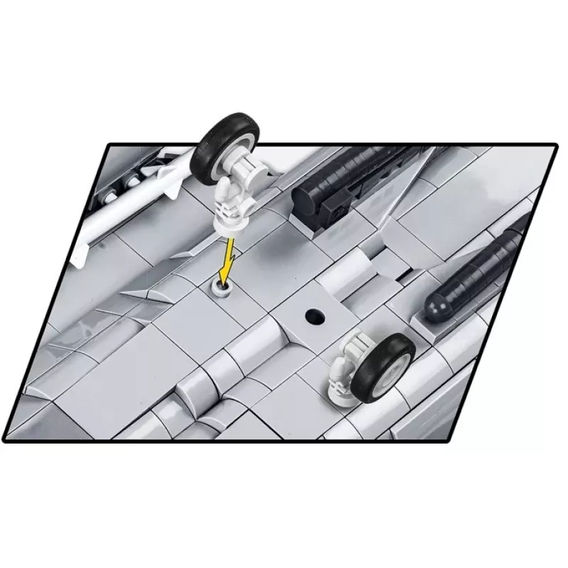 Cobi Building Blocks Boeing F-15EX Eagle II modelio rinkinys COIB-5900, kolekcinis mastelio konstrukcinis rinkinys