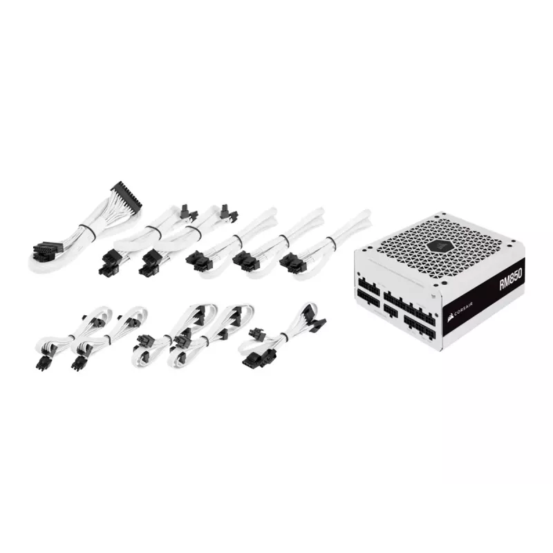 Corsair | Visiškai modulinis maitinimo blokas | RM White Series RM850 | 850 W
