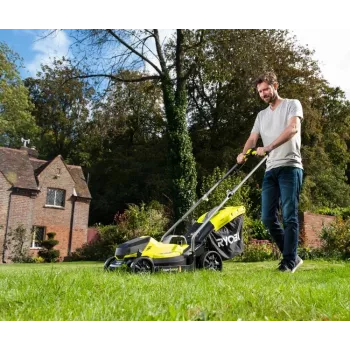 Ryobi RLM18X33B40 vejapjovė Rankinė vejapjovė Akumuliatorinė Juoda, Žalia